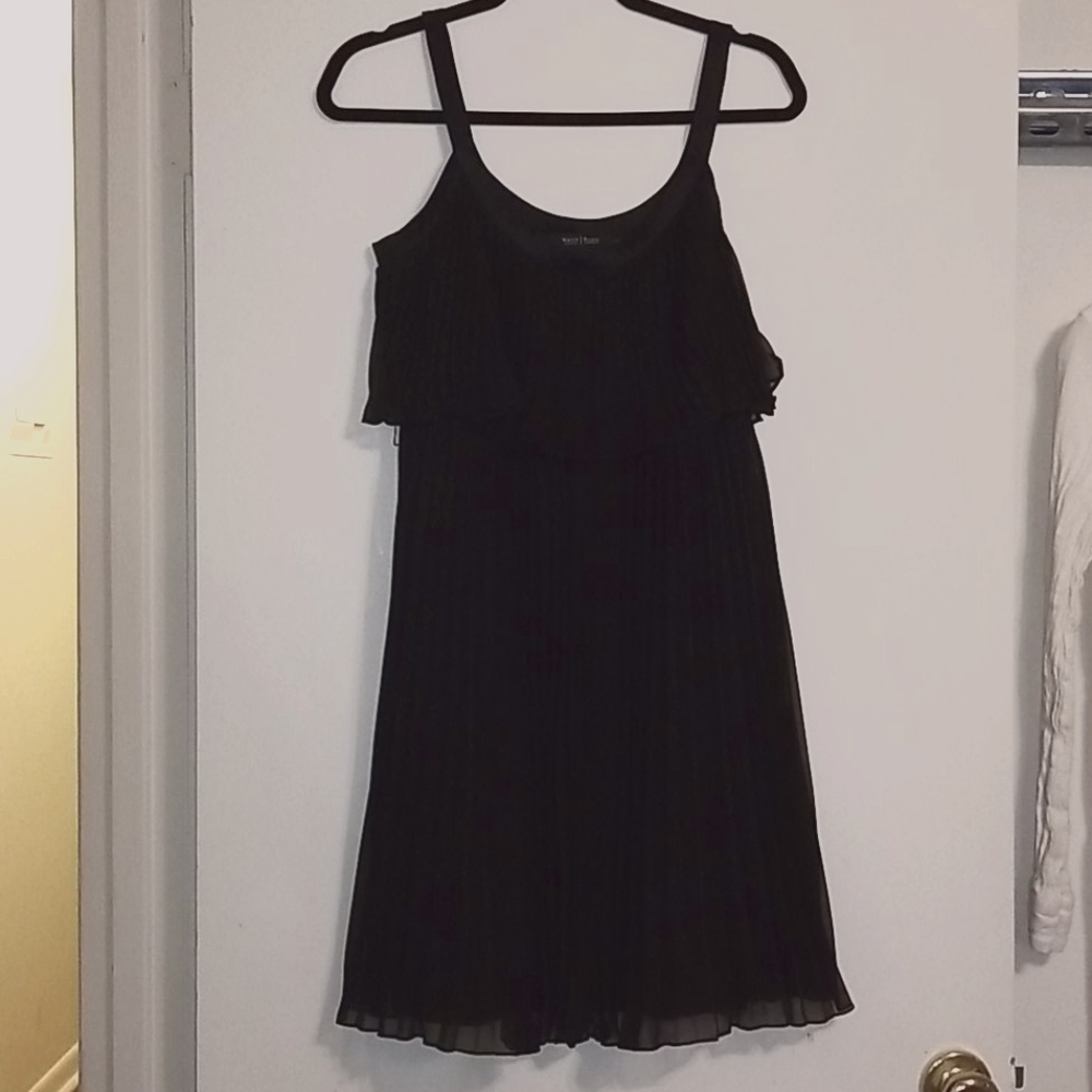 Black Accordion Dress
